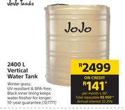 JoJo Tanks 2400L Vertical Water Tank