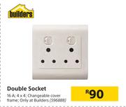 Builders Double Socket