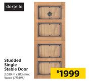 Dortello Studded Single Stable Door
