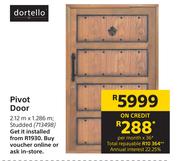 Dortello Pivot Door