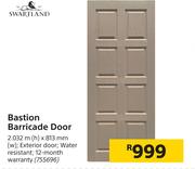 Swartland Bastion Barricade Door