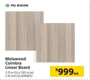 PG Bison Melawood Coimbra Linear Board-Each