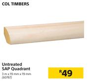 Col Timbers Untreated SAP Quadrant