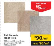 Bali Ceramic Floor Tiles-Per m²