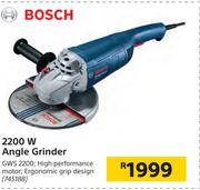 Bosch 2200W Angle Grinder GWS 2200 745188