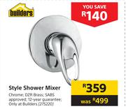 Builders Style Shower Mixer 275220