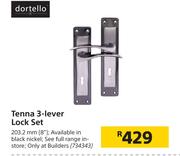 Dortello Tenna 3-Lever Lock Set 734343