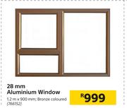 28mm Aluminium Window 766152