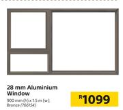 28mm Aluminium Window 766154