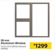 28mm Aluminium Window 766160