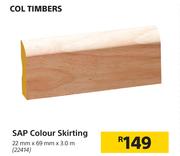 Col Timbers SAP Colour Skirting 22414