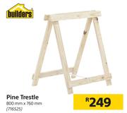Builders Pine Trestle 716525-800mm X 760mm