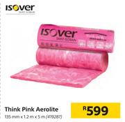 Isover Think Pink Aerolite 419287-135mm X 1.2m X 5m