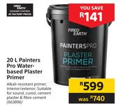 Fired Earth Painters Pro Water Based Plaster Primer-20L