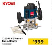 Ryobi 1200W 6.35mm-8mm Router