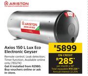 Ariston Axios 150L Lux Eco Electronic Geyser