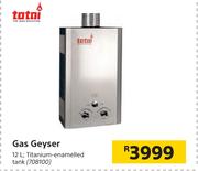 Totai Gas Geyser
