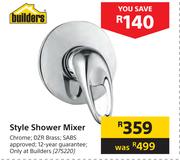 Builders Style Shower Mixer