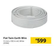 Flat Twin Earth Wire