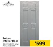 Swartland Embos Interior Door