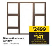 28mm Aluminium Window 