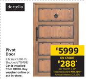 Dortello Pivot Door