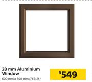 28mm Aluminium Window 