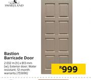 Swartland Bastion Barricade Door