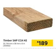 Timber SAP CCA H2