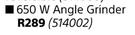 Ryobi 650W Angle Grinder 514002