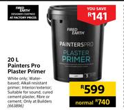 Fired Earth Painters Pro Plaster Primer-20L