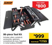 Grip 86-Piece Tool Kit 723586