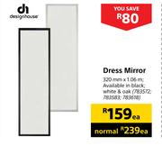 Designhouse Dress Mirror-Each