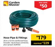 Garden Master Hose Pipe & Fittings 628126