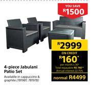 Jabulani 4-Piece Patio Set 