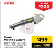 Ryobi Blower Mulching Vaccum 721428