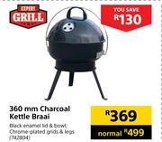 Expert Grill 360mm Charcoal Kettle Braai 742804