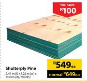 Shutterply Pine 150745-Each