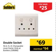 Builders Double Socket 596888