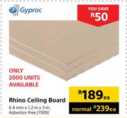 Gyproc Rhino Ceiling Board 7309