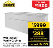Builders Wall-Mount Vanity Cabinet 771718