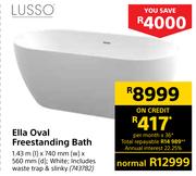Lusso Ella Oval Freestanding Bath 743782