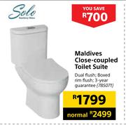 Solo Maldives Close-Coupled Toilet Suite 785071