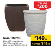 Nikie/Toti Pots-Each