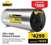 Builders 150L High Pressure Geyser 661780