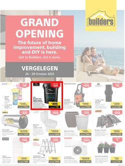 Builders : Grand Opening Vergelegen (26 October - 29 October 2023), page 1