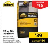 Builders Tile Adhesive-20Kg
