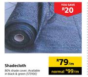 Shade Cloth-Per m