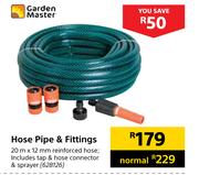 Garden Master Hose Pipe & Fittings