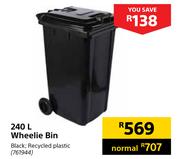 240L Wheelie Bin